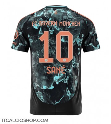 Bayern Munich Leroy Sane #10 Seconda Maglia 2024-25 Manica Corta